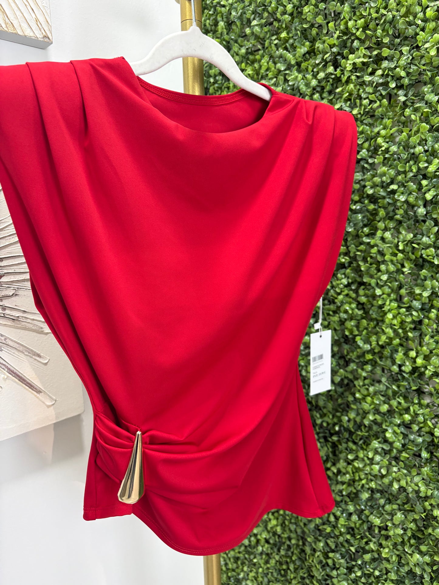 Top Luisel rojo
