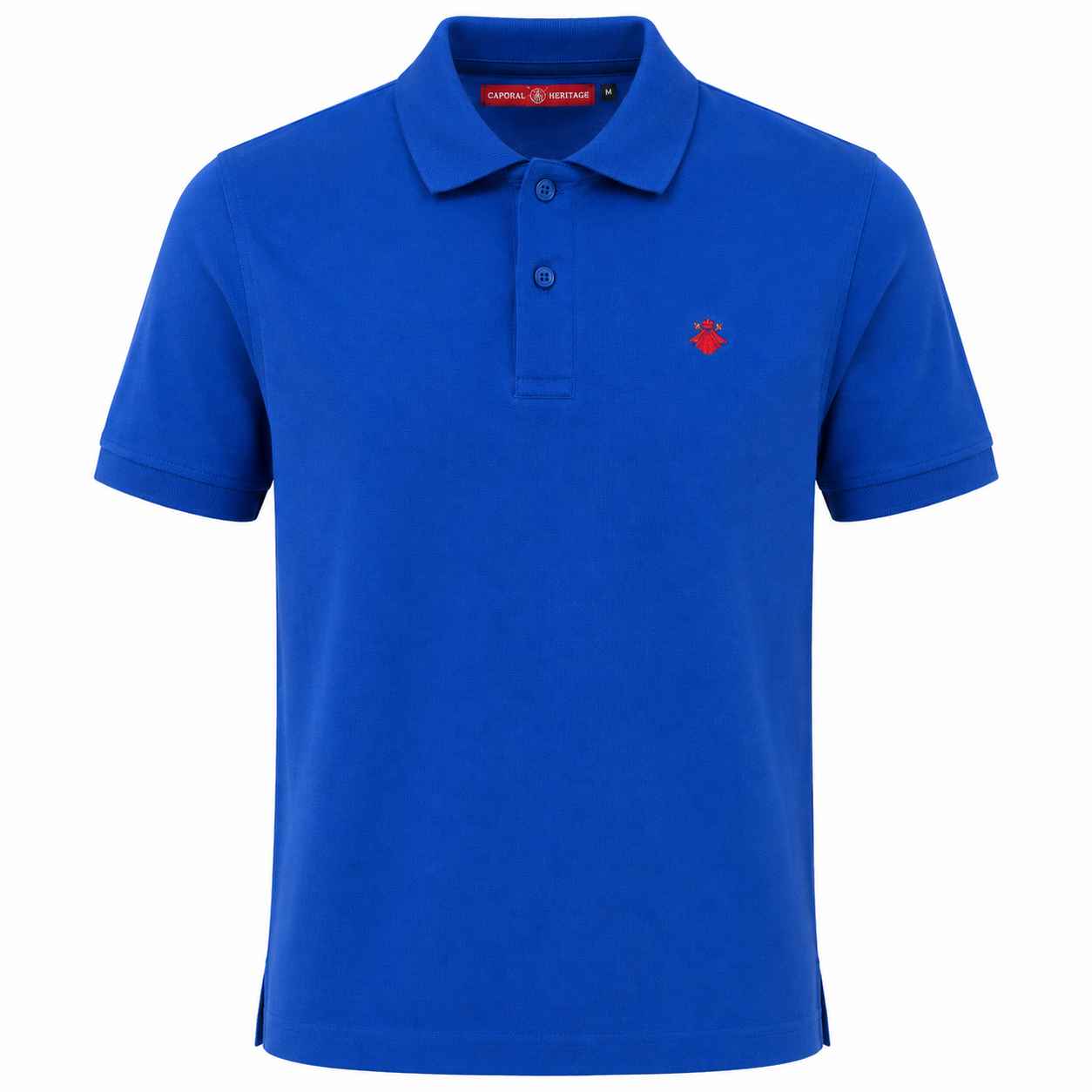 Polo Básico Azul Eléctrico Capotillo Hispánico