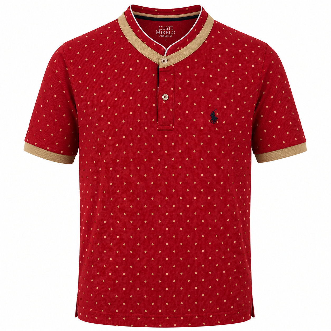 Polo Custi Mikelo Estampado Topos