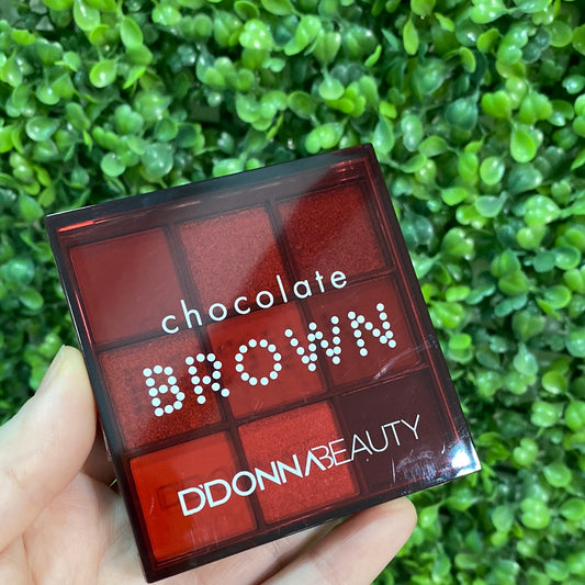 Paleta de sombras de ojos chocolate  Brown Ddonna