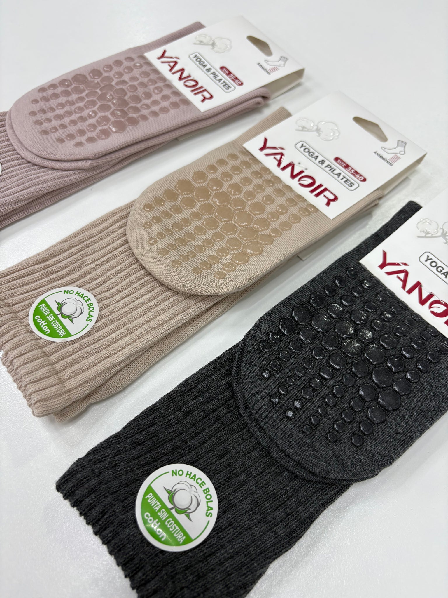 🧘‍♀️ Calcetines Yanoir Yoga & Pilates – Antideslizantes y cómodos 🧘‍♂️