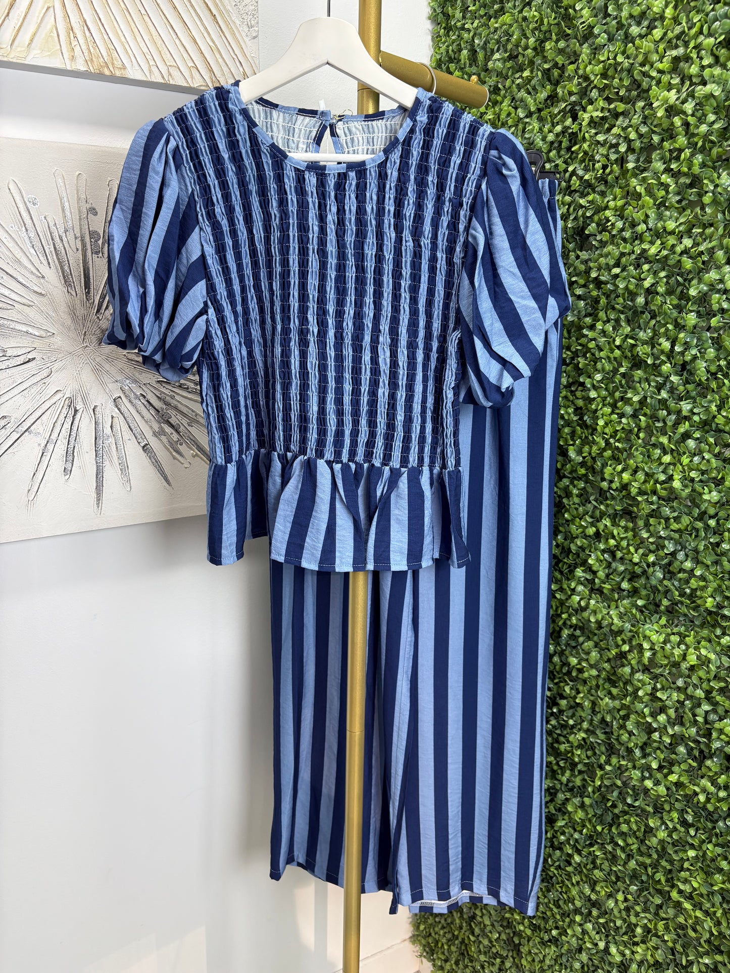 Conjunto Iris azul