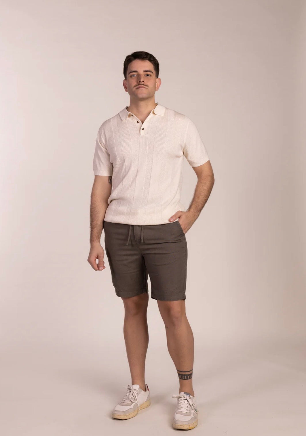 Polo punto Móntelo beig