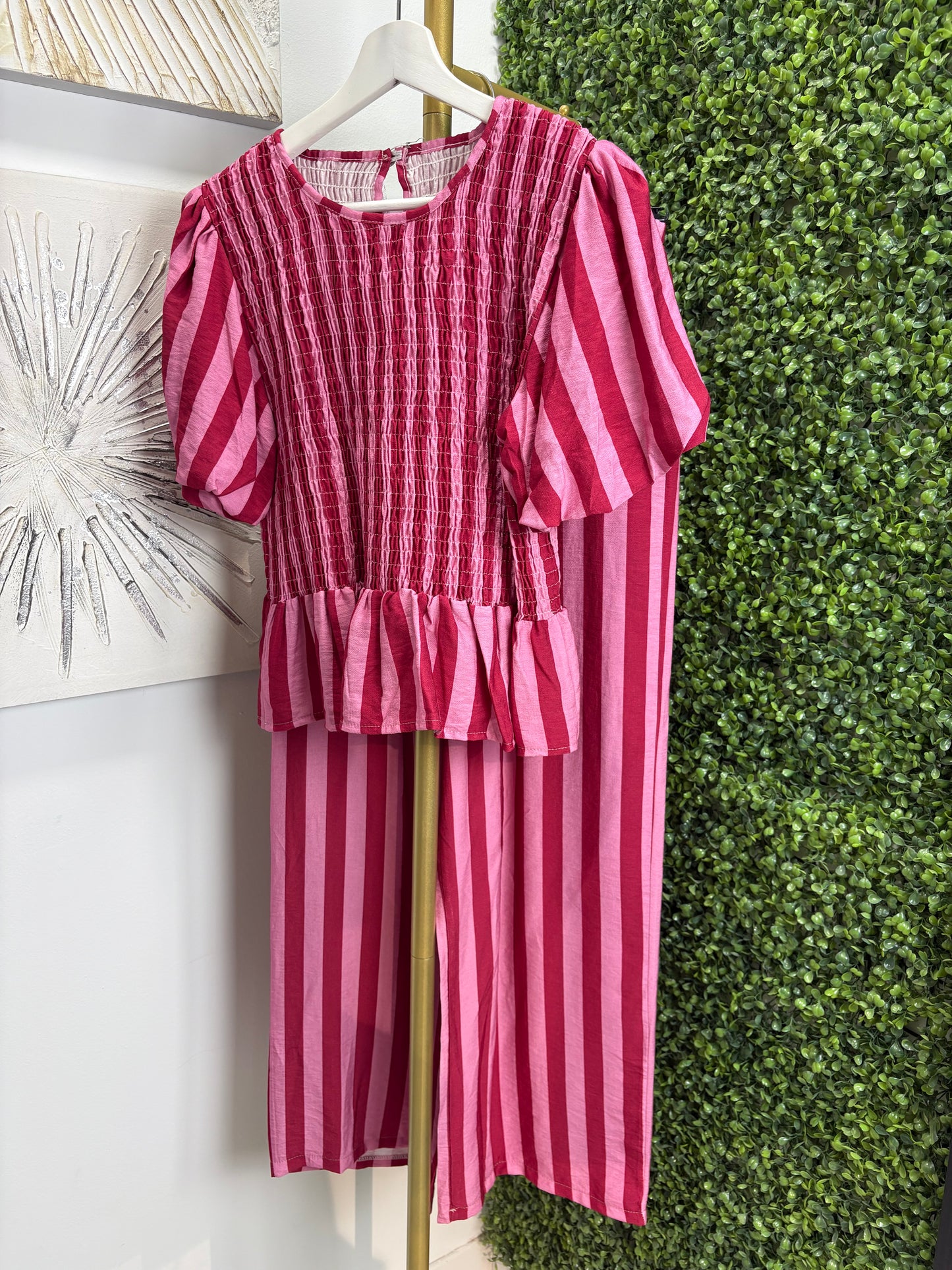 Conjunto Iris rojo