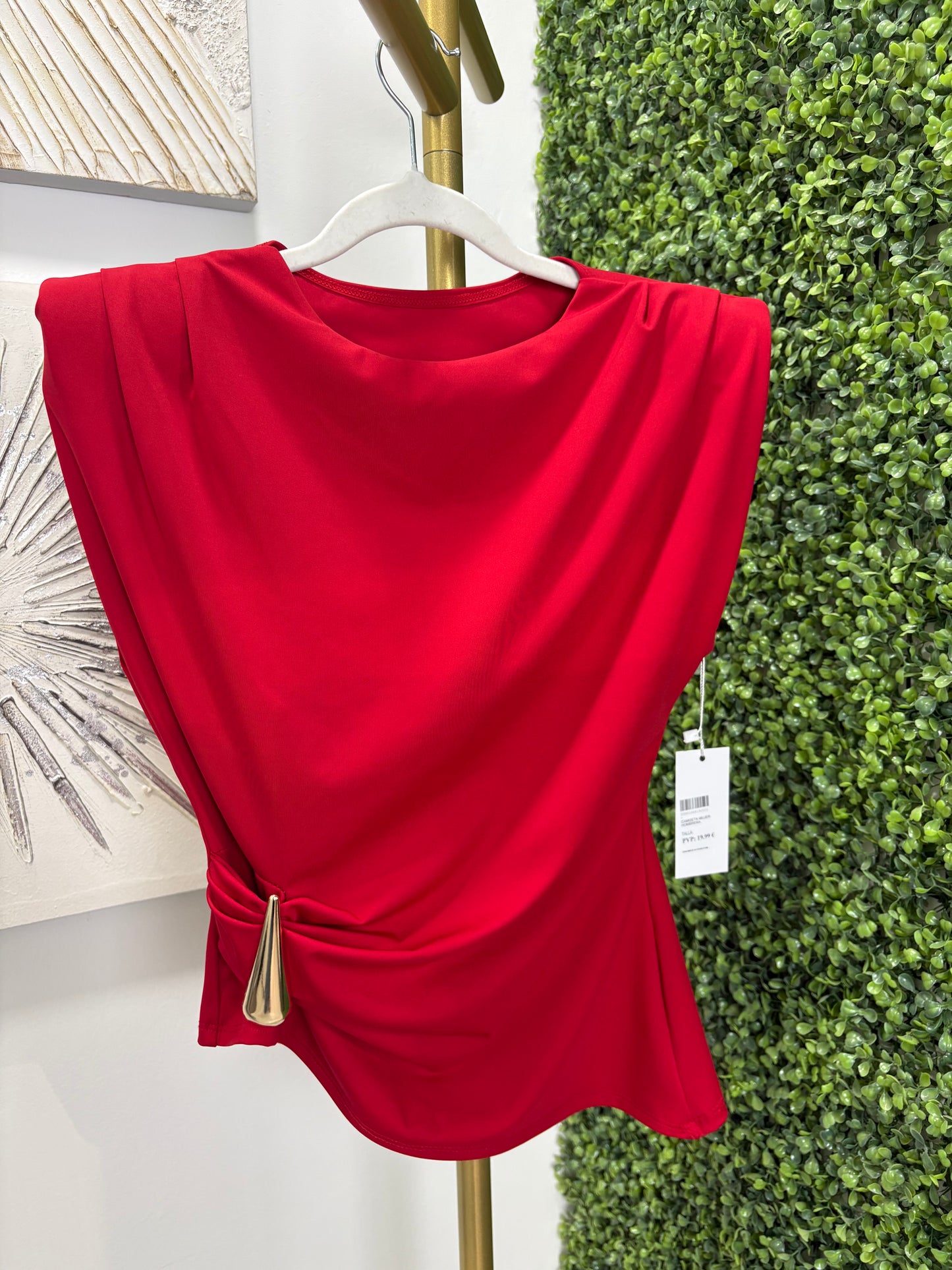 Top Luisel rojo