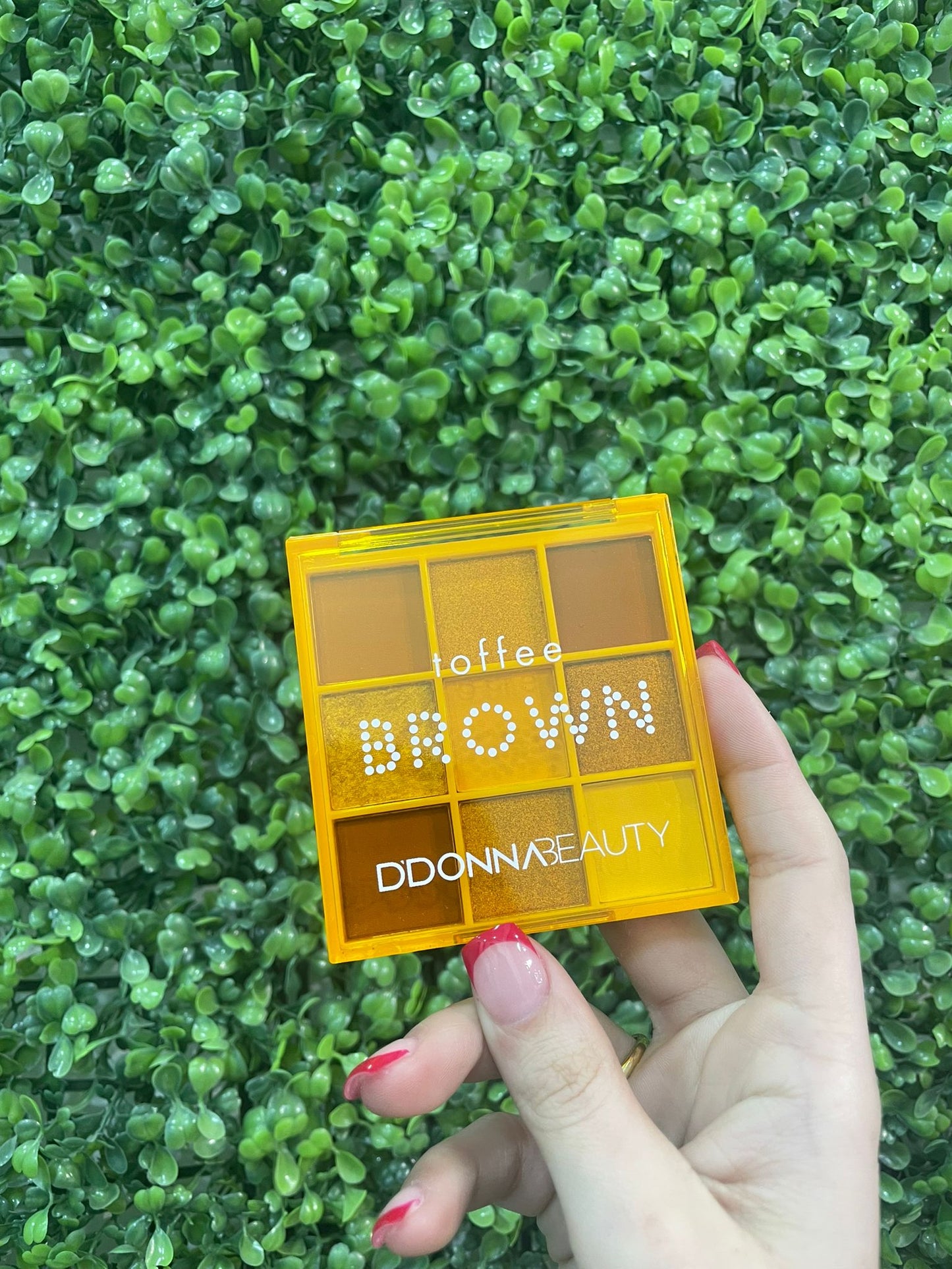 Paleta de sombras Toffee Brown Ddonna