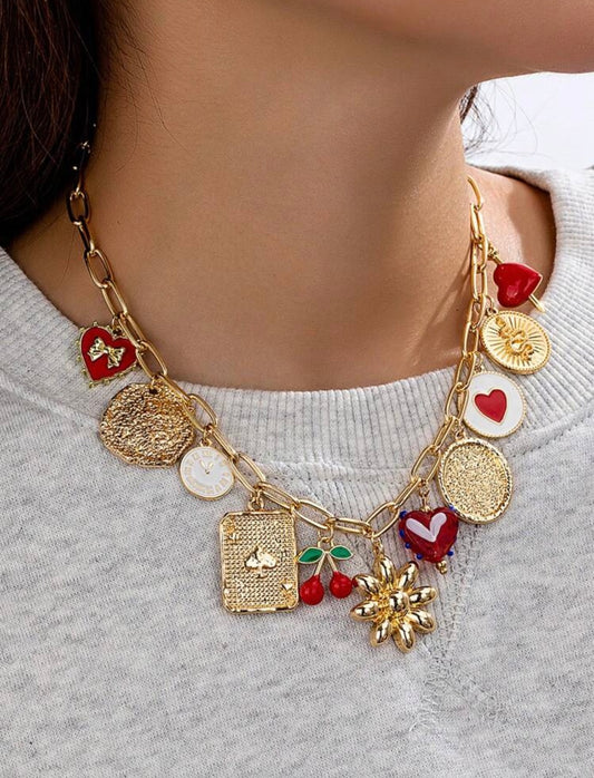 Collar cereza