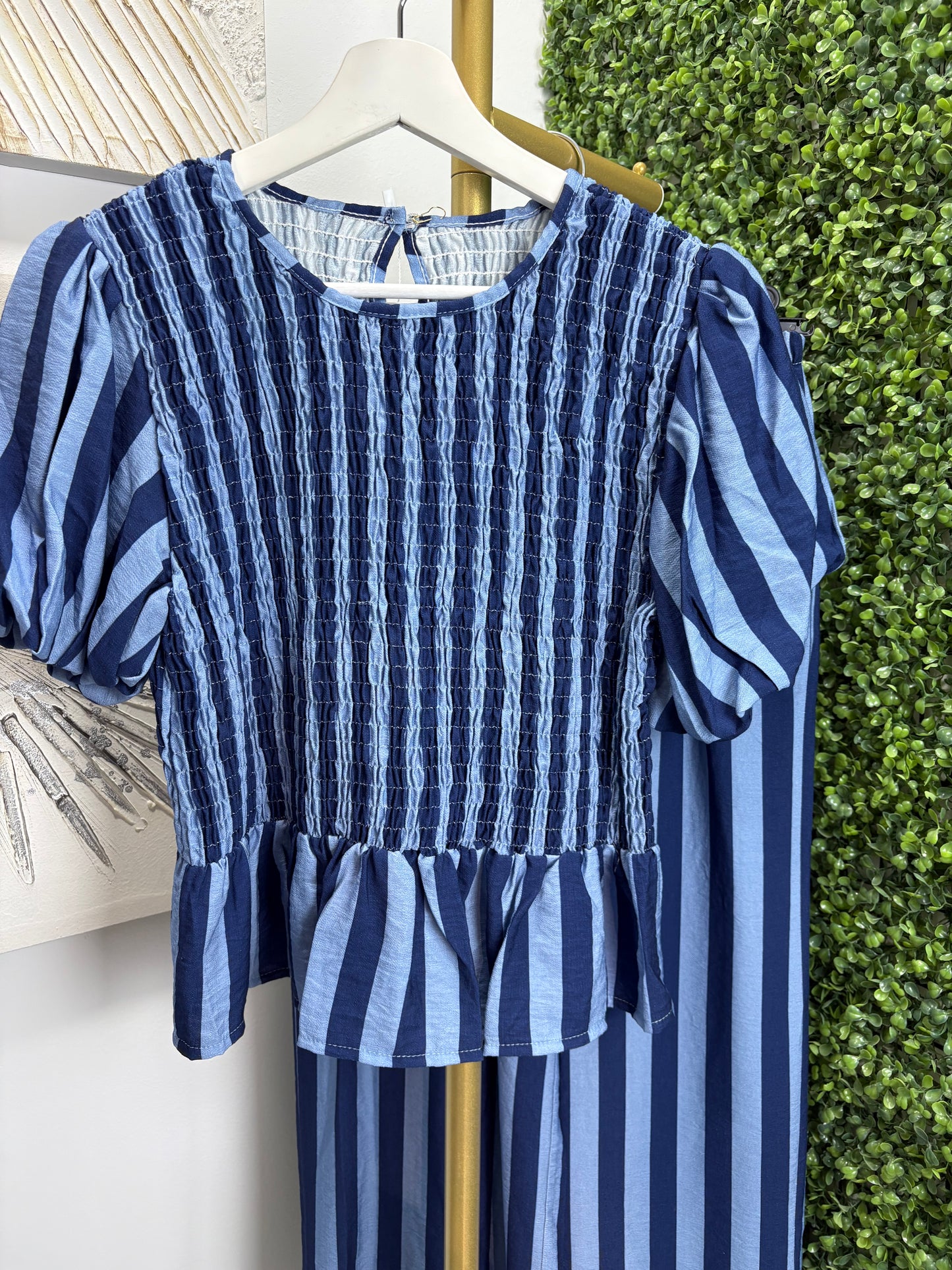 Conjunto Iris azul