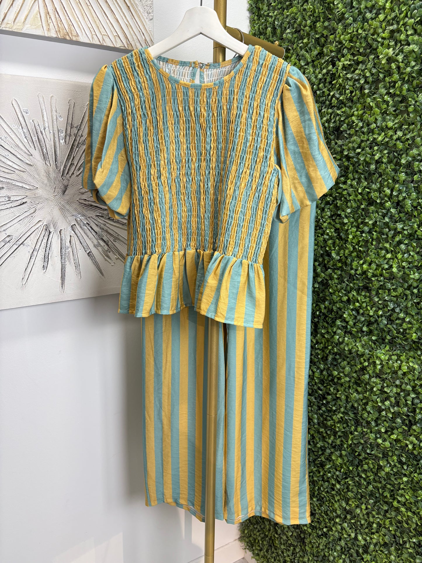 Conjunto Iris amarillo