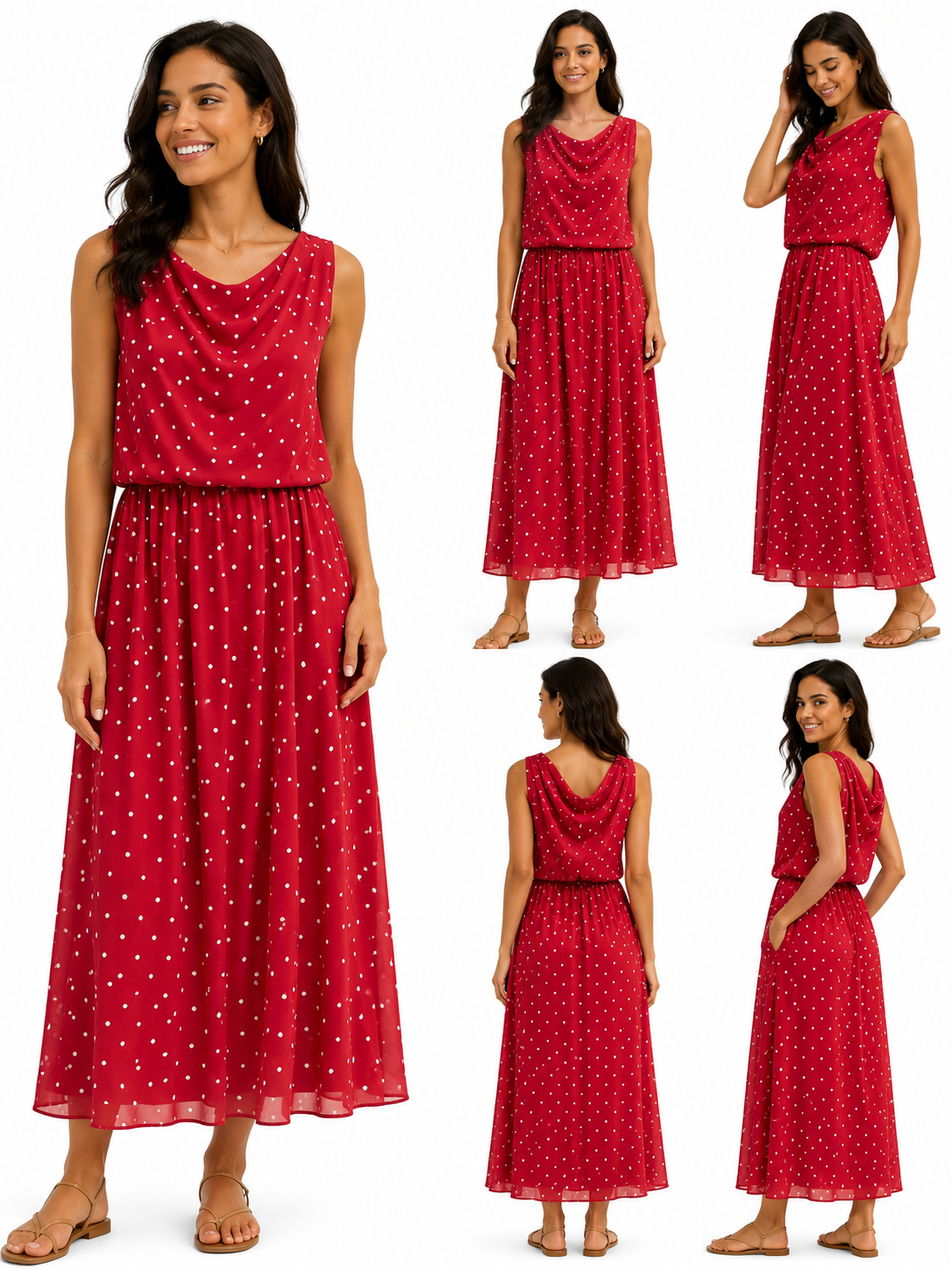 Vestido Amanda rojo