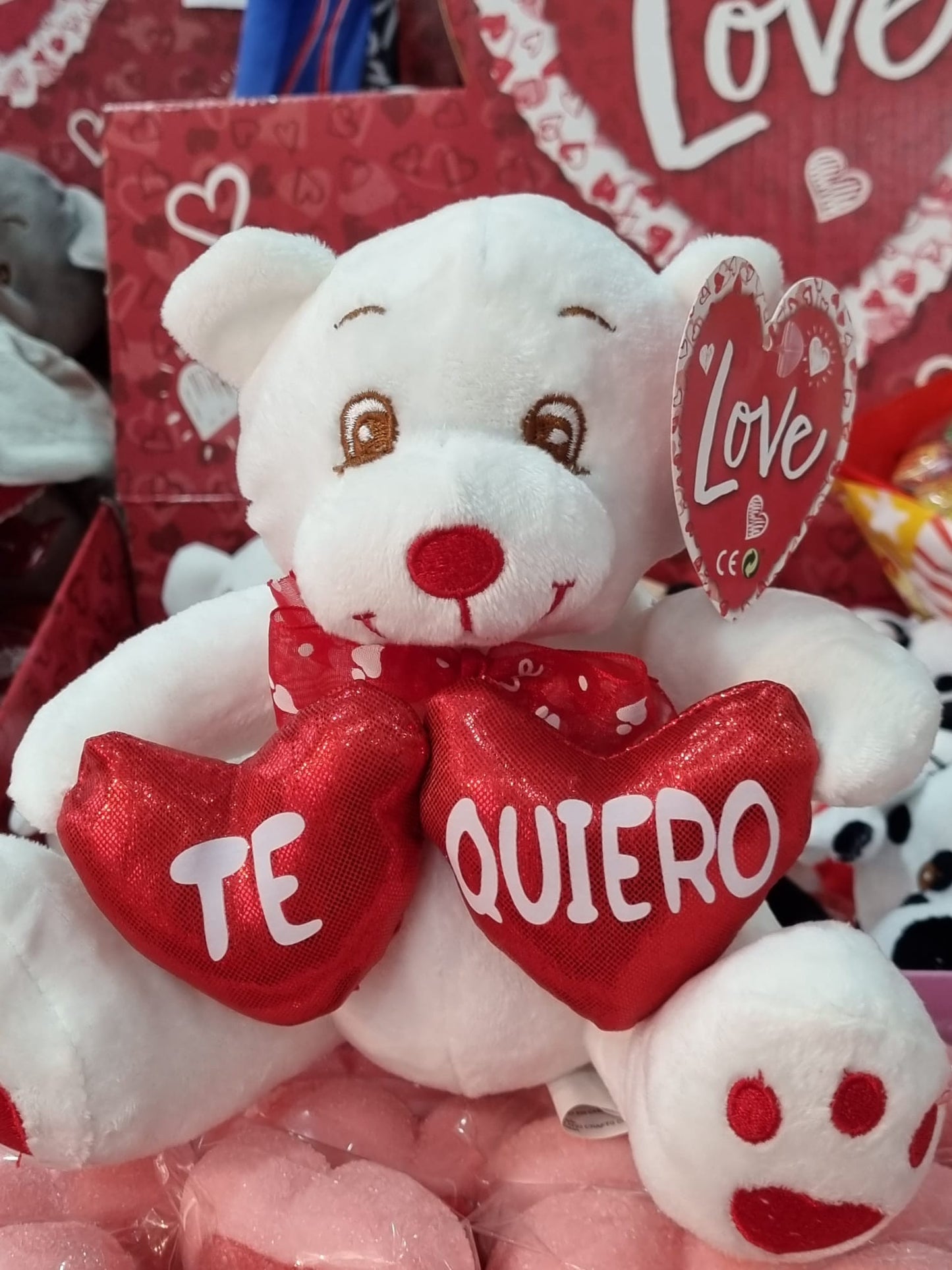 Oso corazón doble