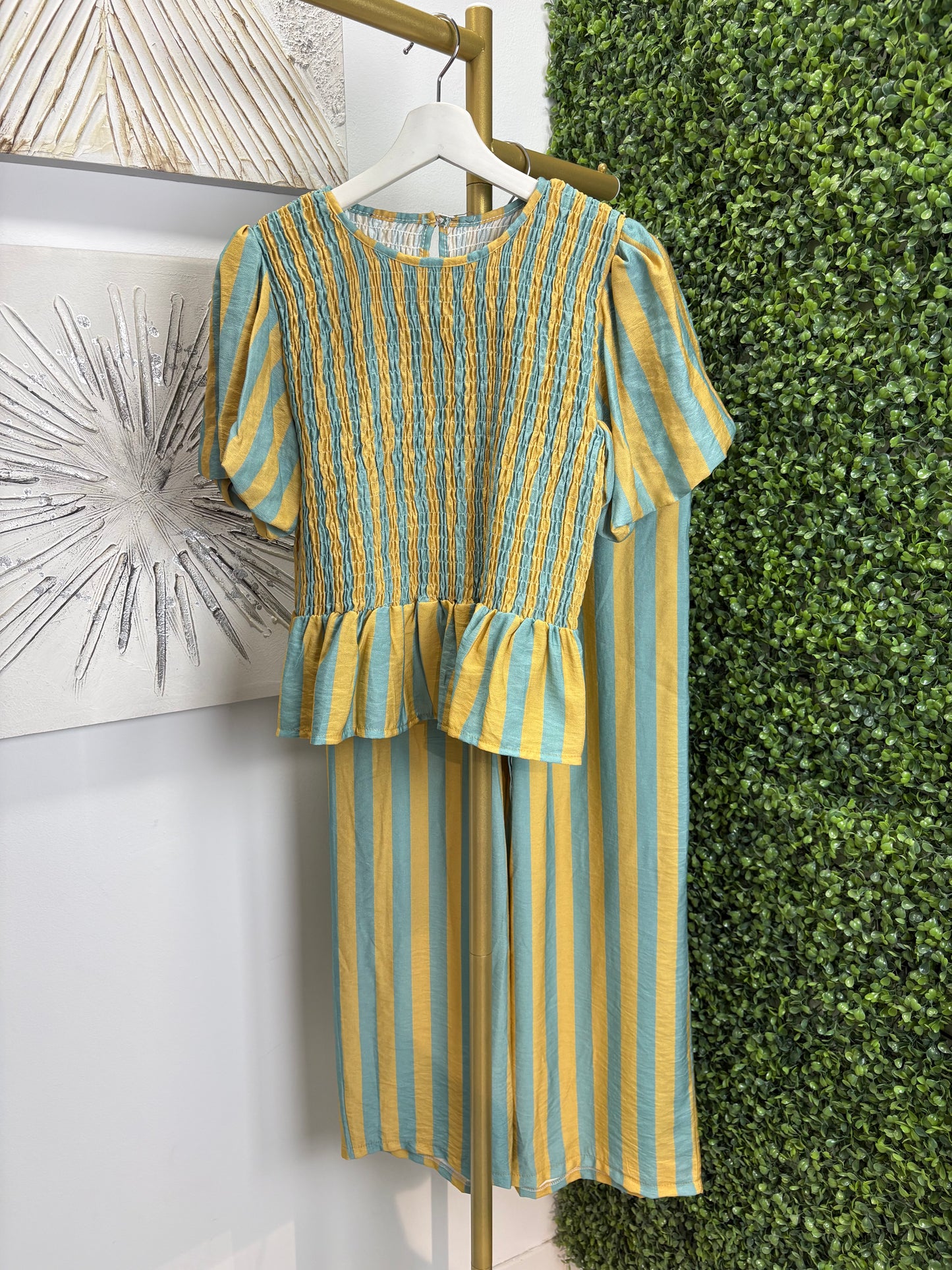 Conjunto Iris amarillo