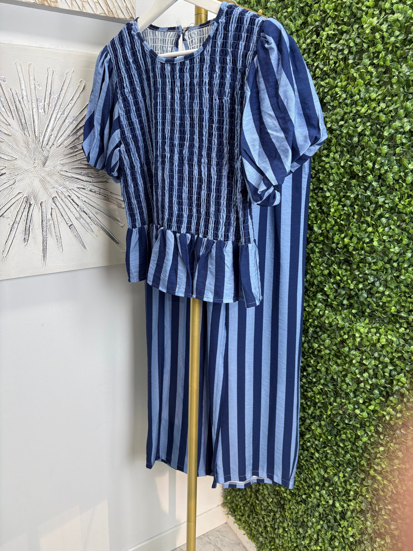 Conjunto Iris azul