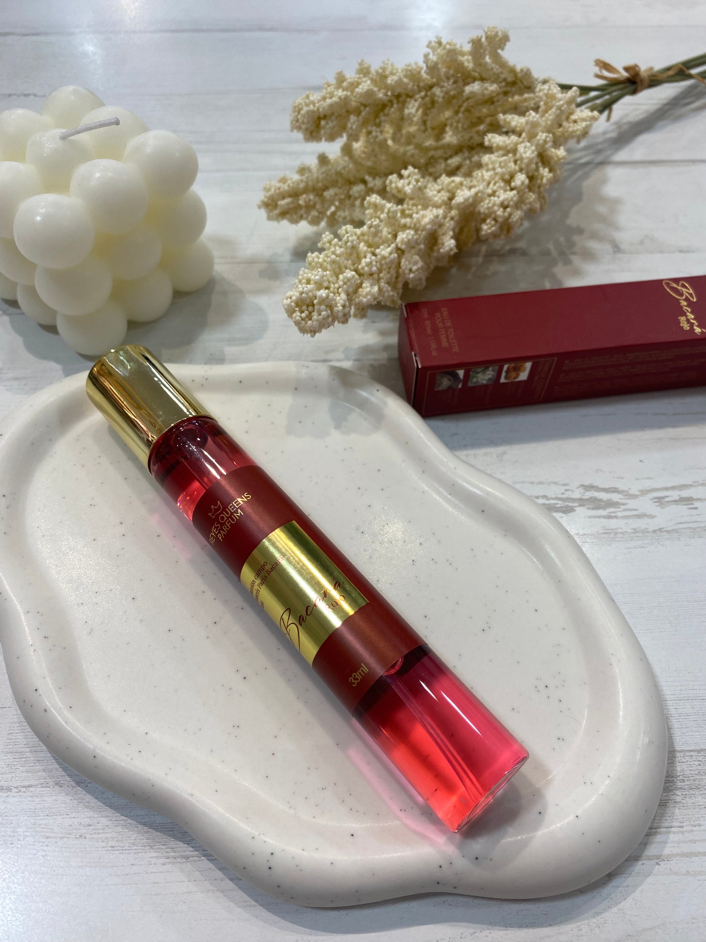 Perfume Bácara rojo