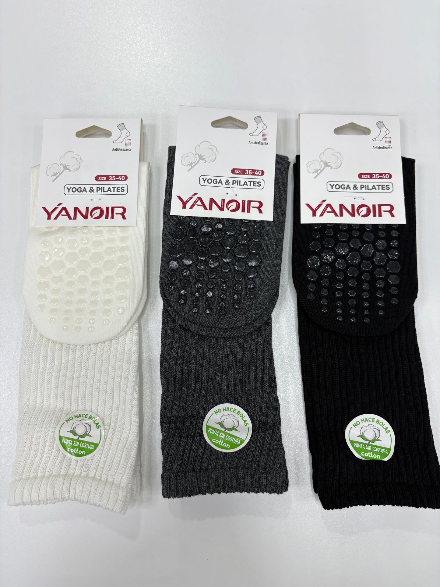 Calcetines Yanoir Yoga & Pilates – Antideslizantes y cómodos YANOIR 🧘‍♂️