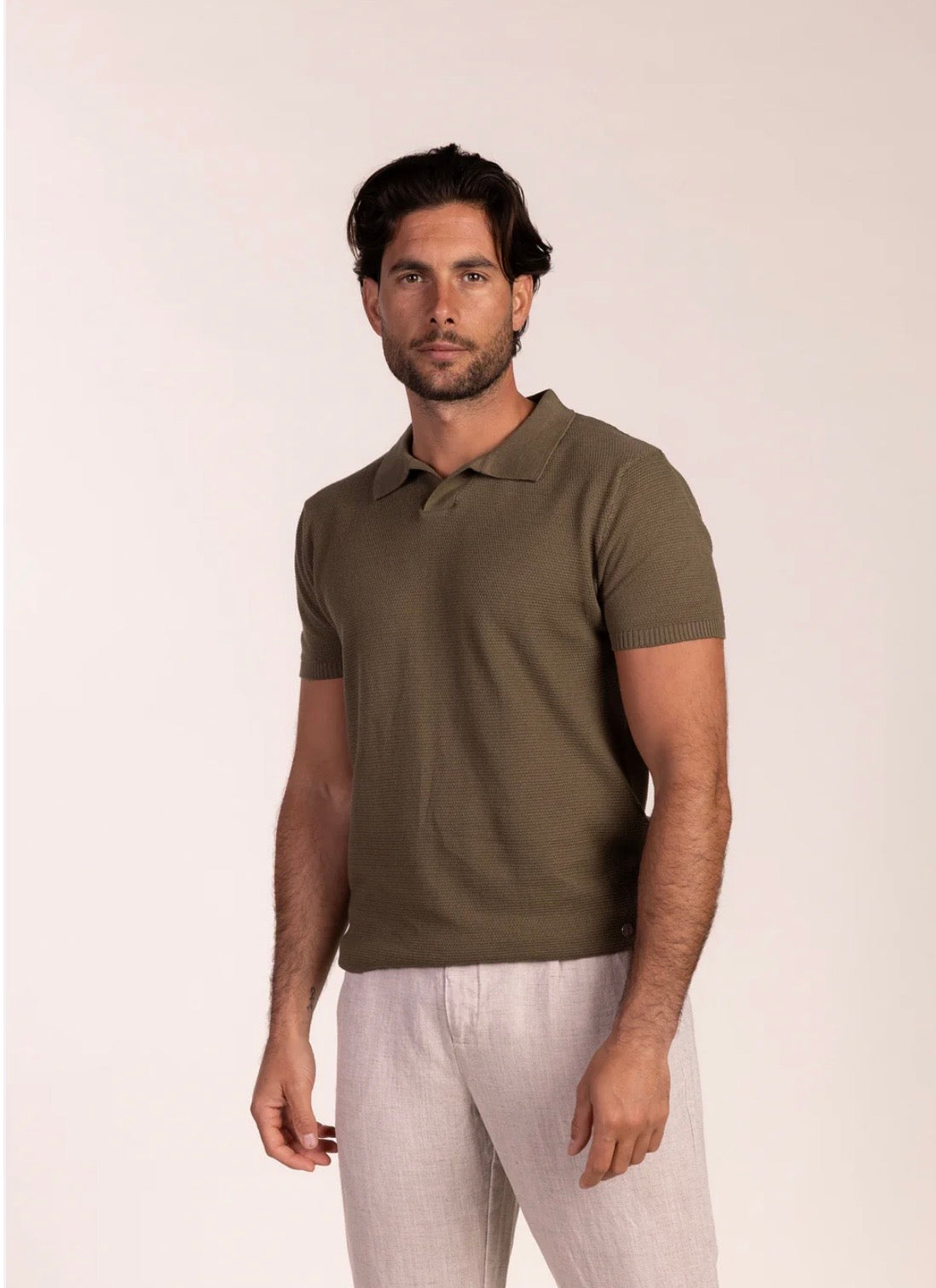 Polo punto Verona oliva