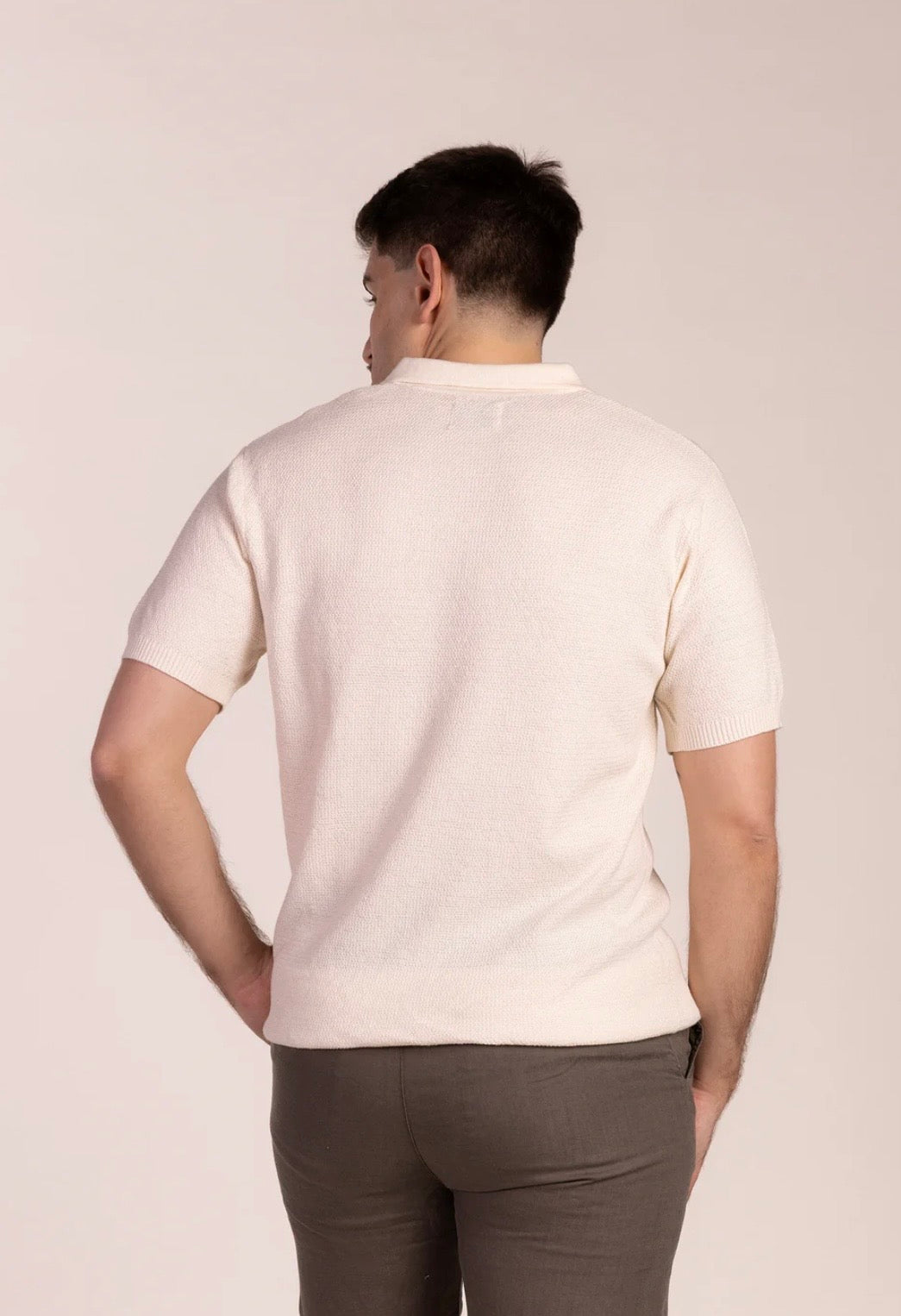 Polo punto Móntelo beig
