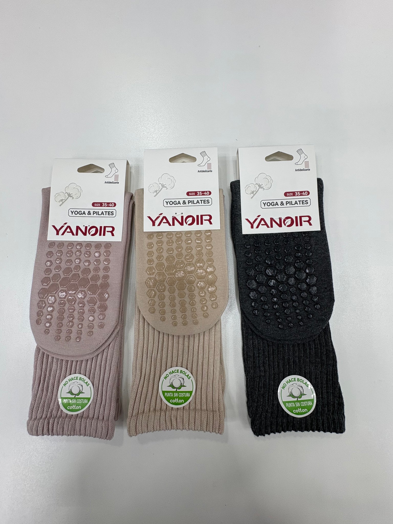 🧘‍♀️ Calcetines Yanoir Yoga & Pilates – Antideslizantes y cómodos 🧘‍♂️
