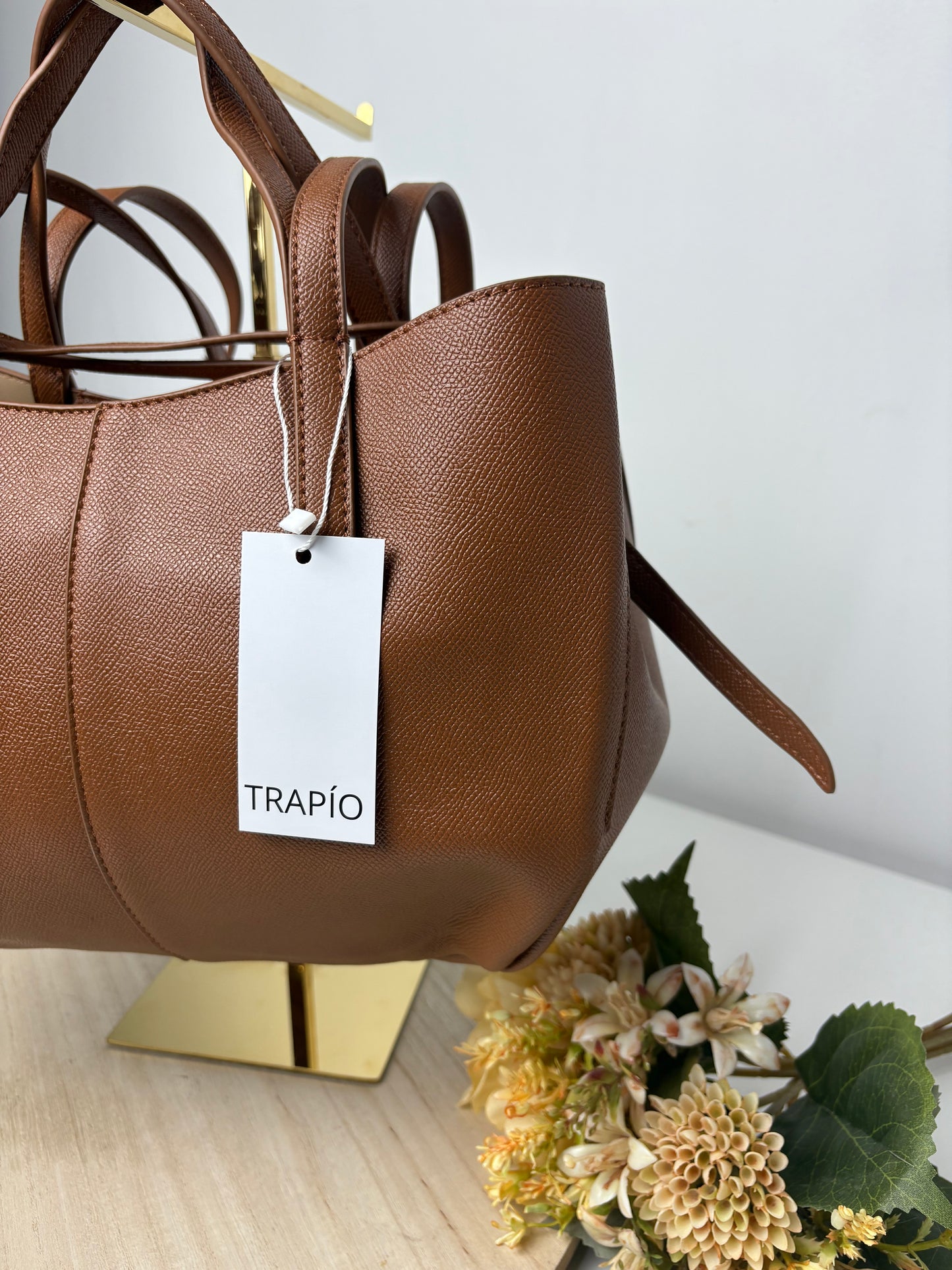 Bolso villa camel
