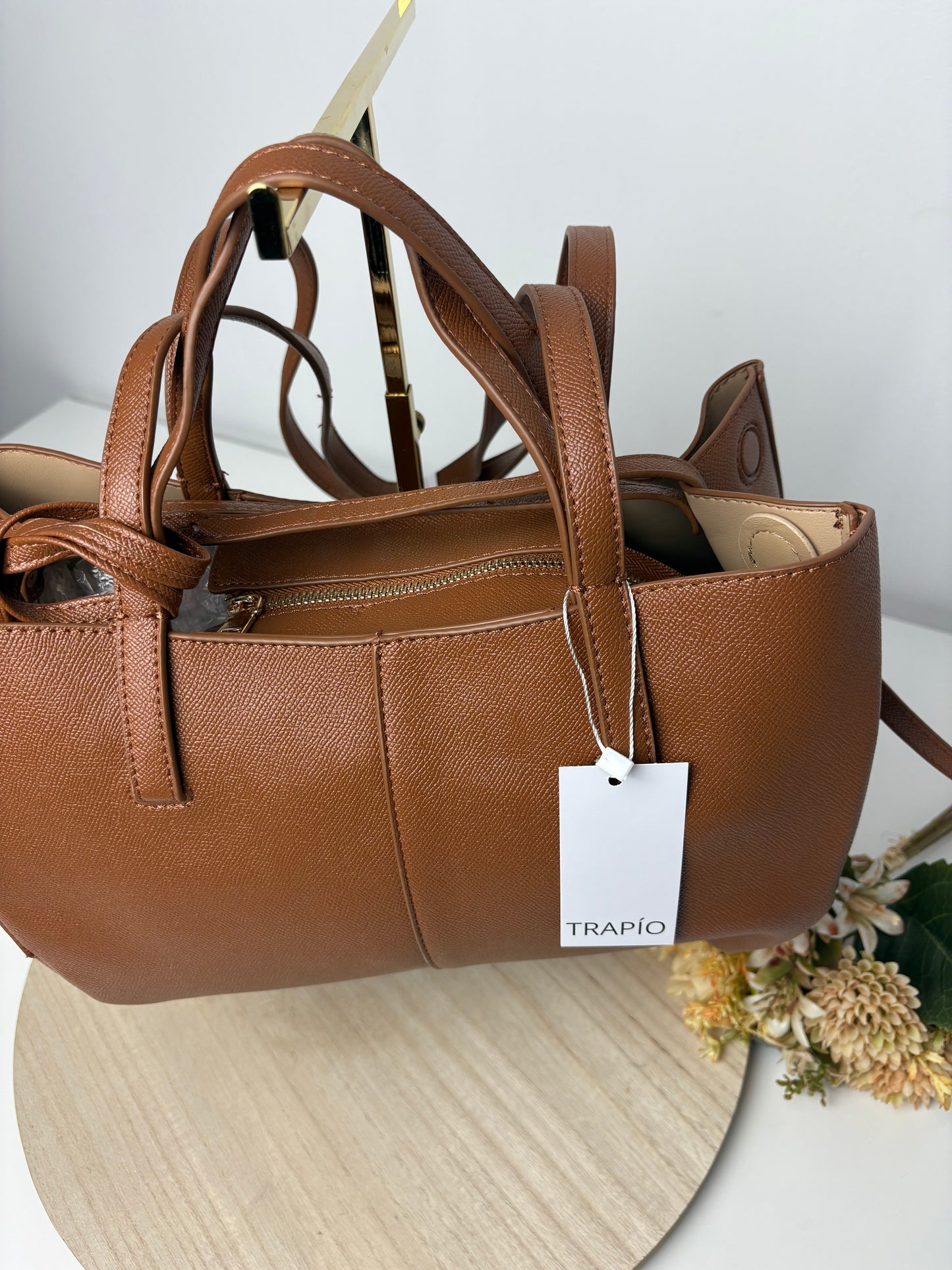 Bolso villa camel