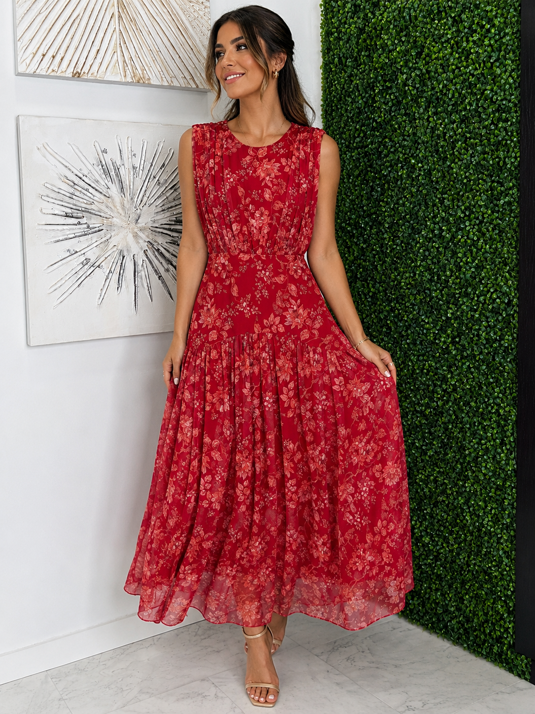 Vestido Corpus rojo