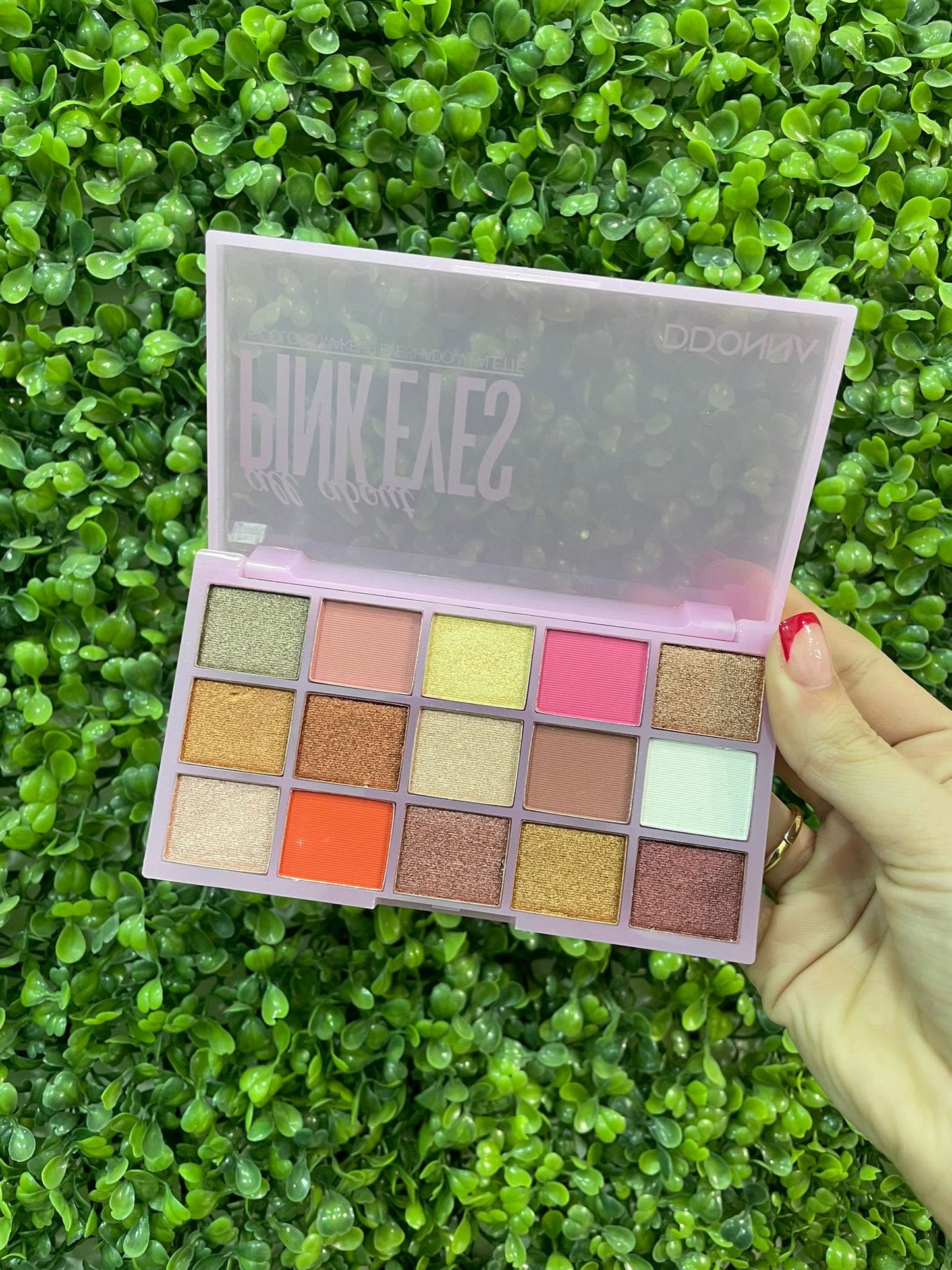 Paleta de sombras pink eyes de Ddonna