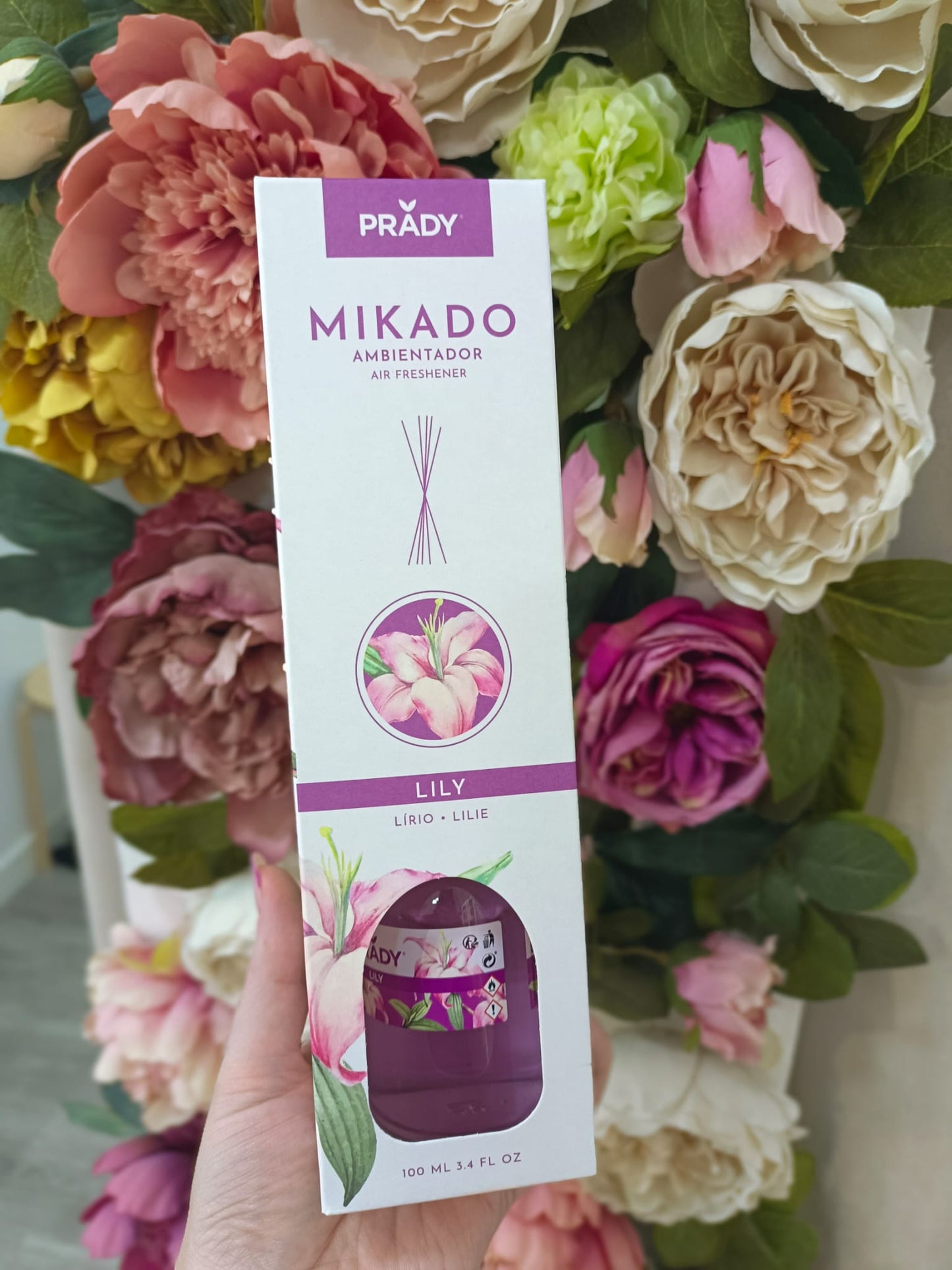 Ambientador Prady Mikado Lilas