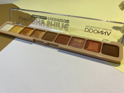 Paleta de sombras de ojos dorada Galaxy Ddonna